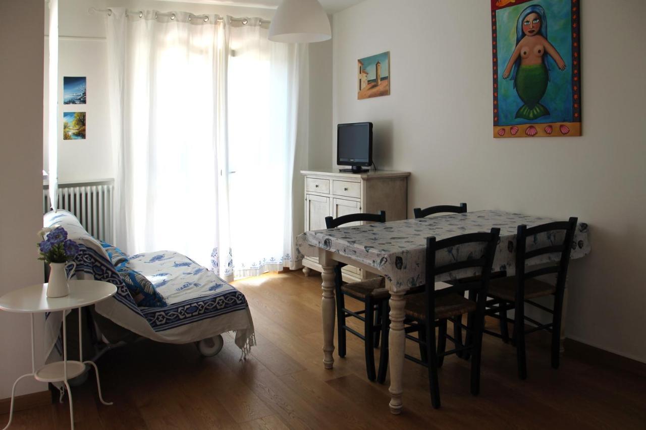 Appartamento Mare Sirolo Con Garage Privato Buitenkant foto