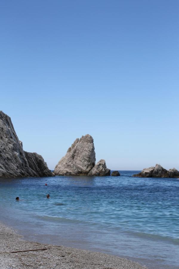 Appartamento Mare Sirolo Con Garage Privato Buitenkant foto